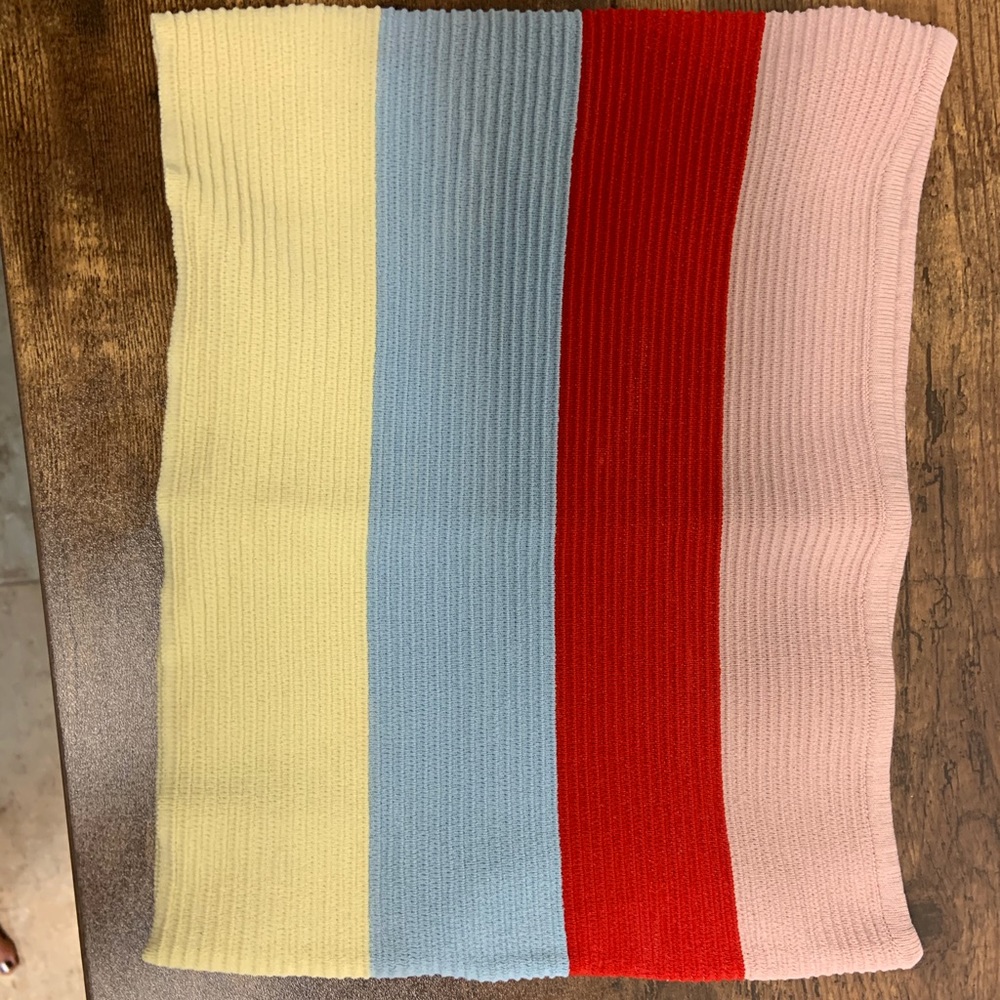La hearts colorful tube top